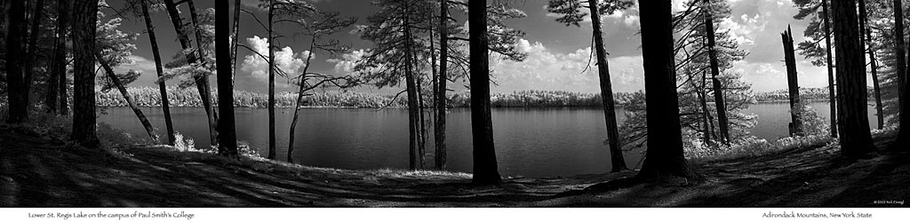 Lower St. Regis Lake Panorama